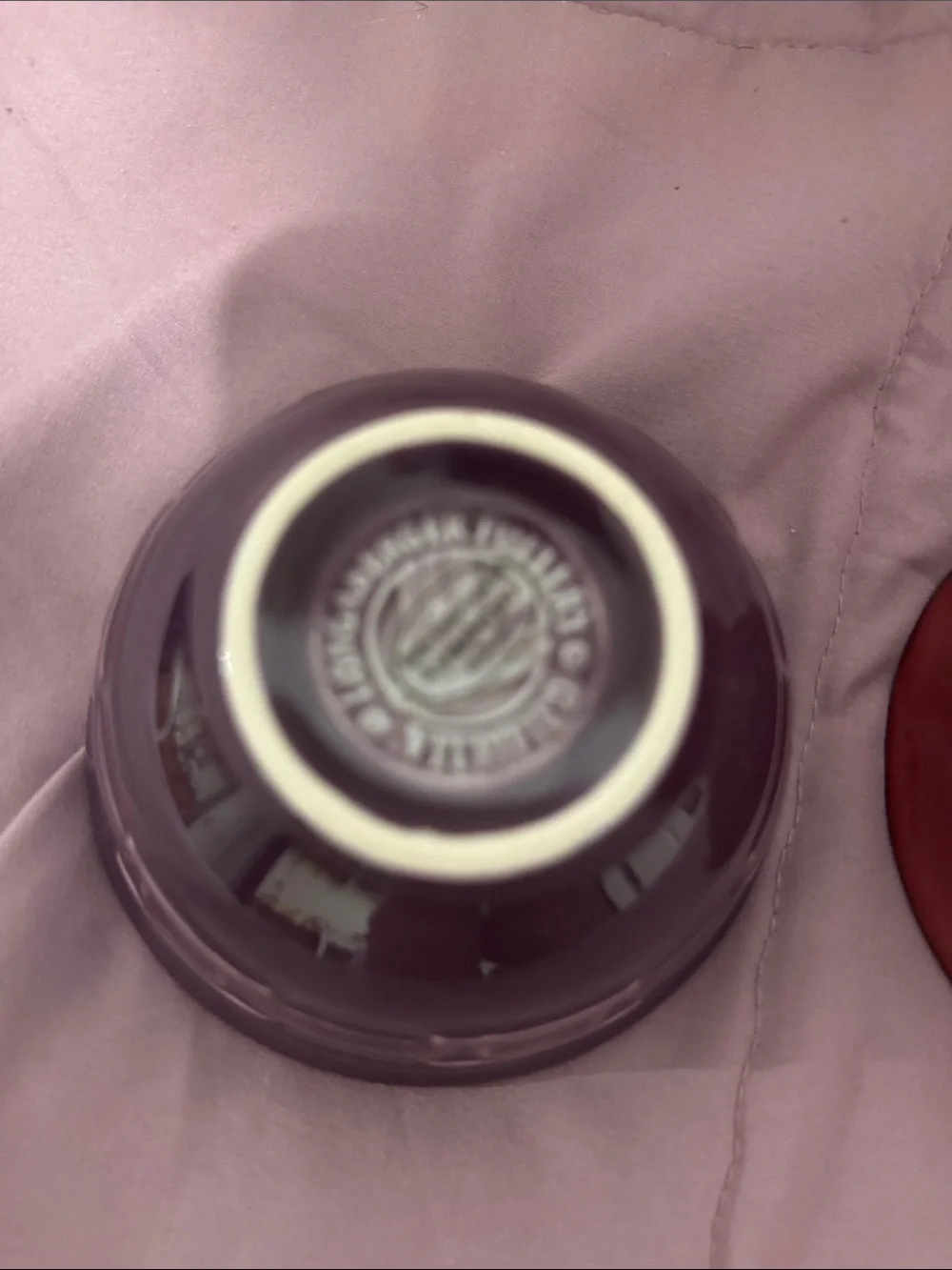 Set of 3 Ceramic Bowls - Purple, cranberry,  red Cream Longaberger cups dessert